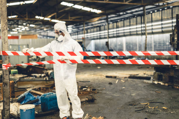 Professional Odor Removal technician working in Burlingame, CA